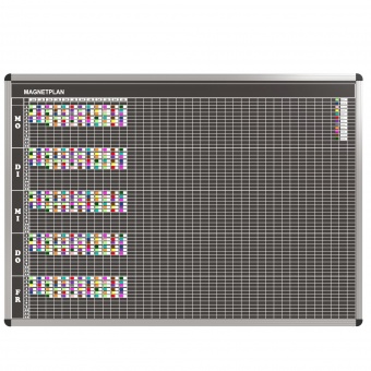 Klassen-Plantafel, 12 Stunden Mo-Fr, für 40 Klassen, 123x177 cm, Klassen-Plantafel, 12 Stunden Mo-Fr, für 40 Klassen, 123x177 cm,